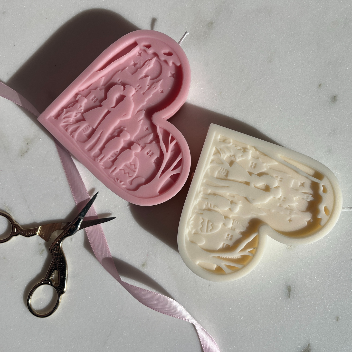 heart candle