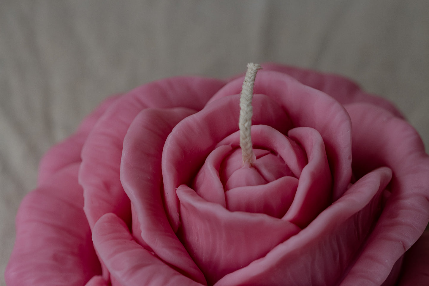 roses large candle usa