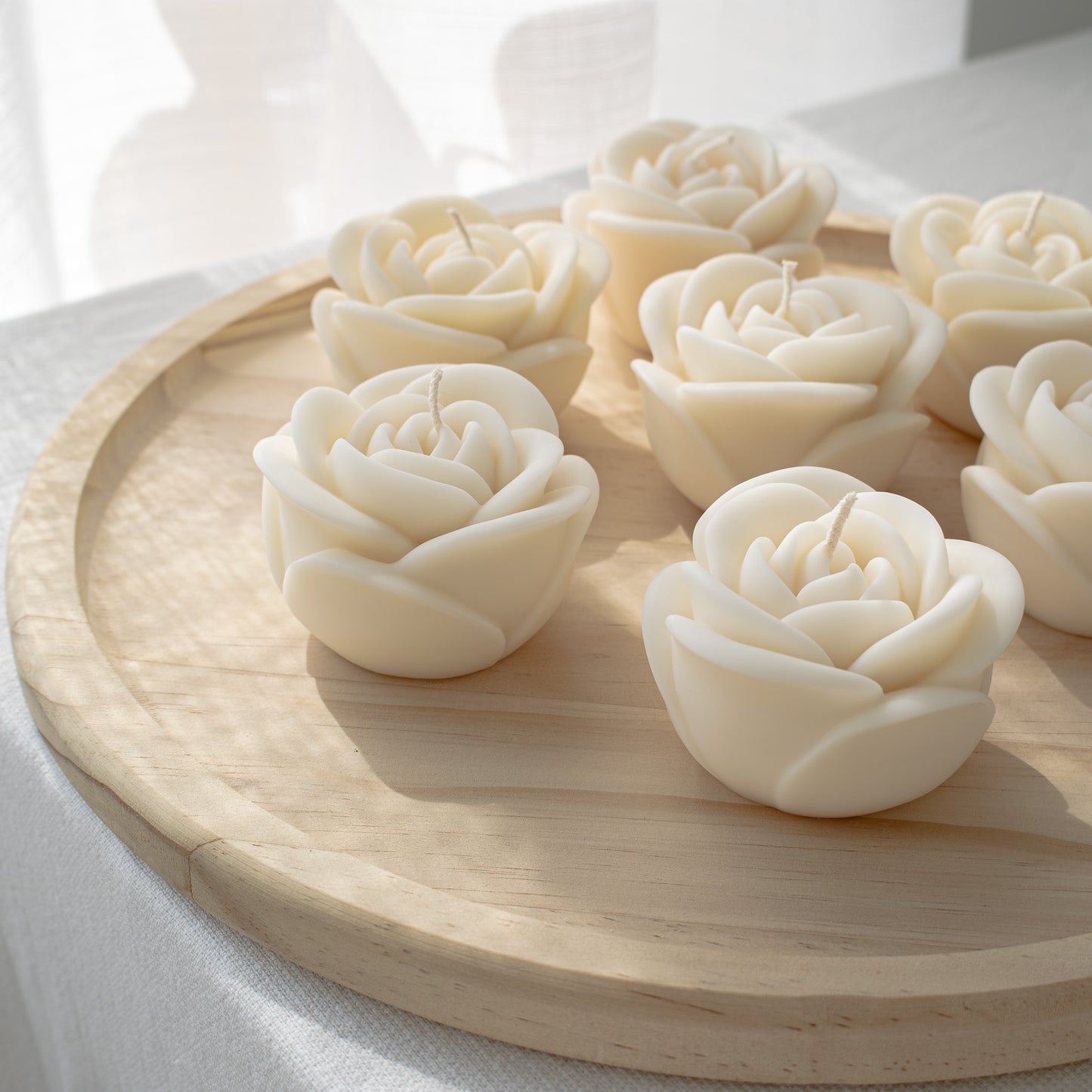 floral rose candle gifts