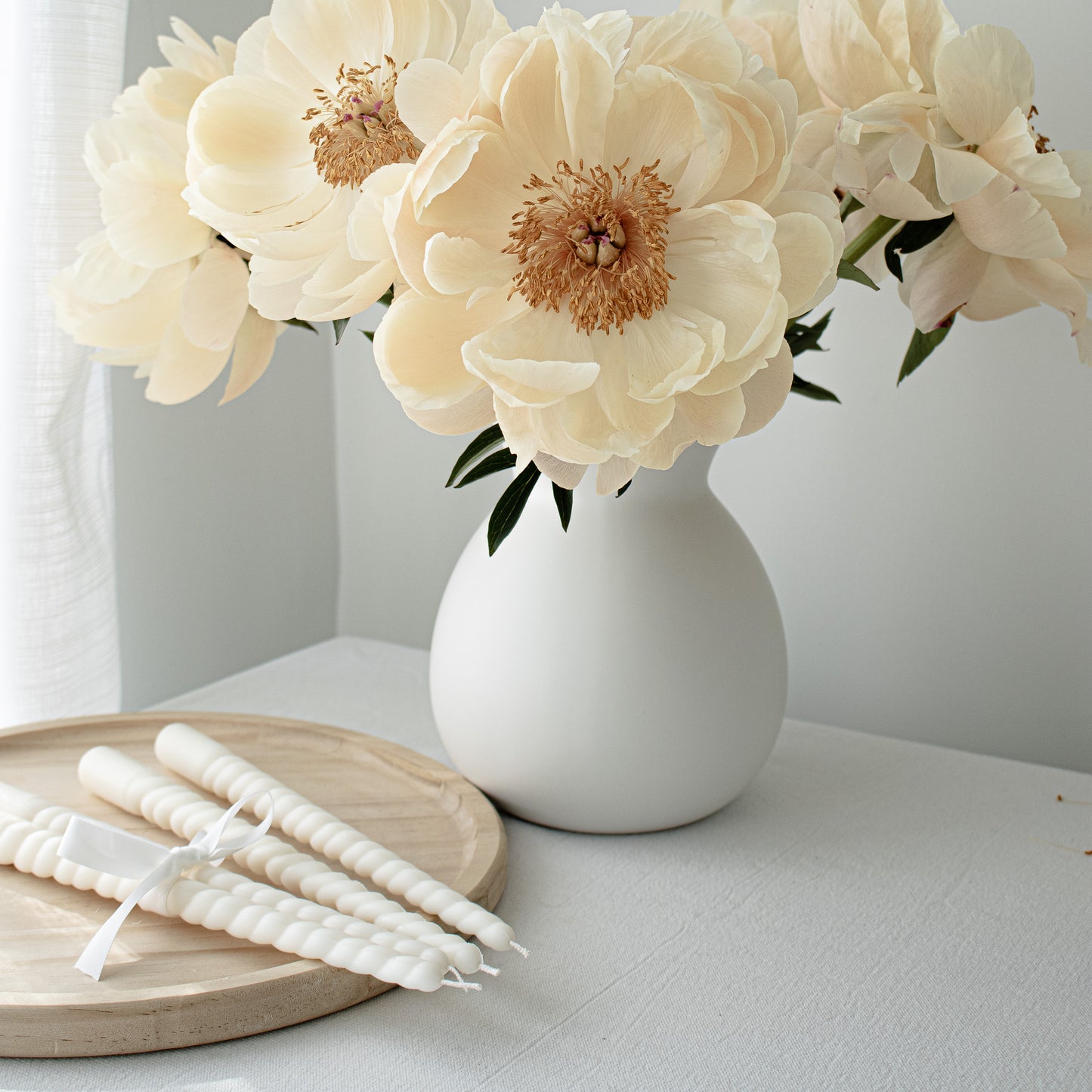 hand made luxury taper candles nontoxic