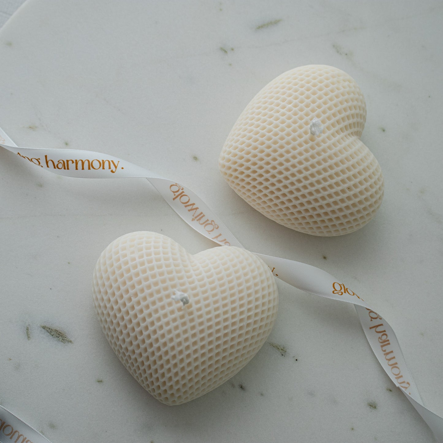 textured romantic candle
