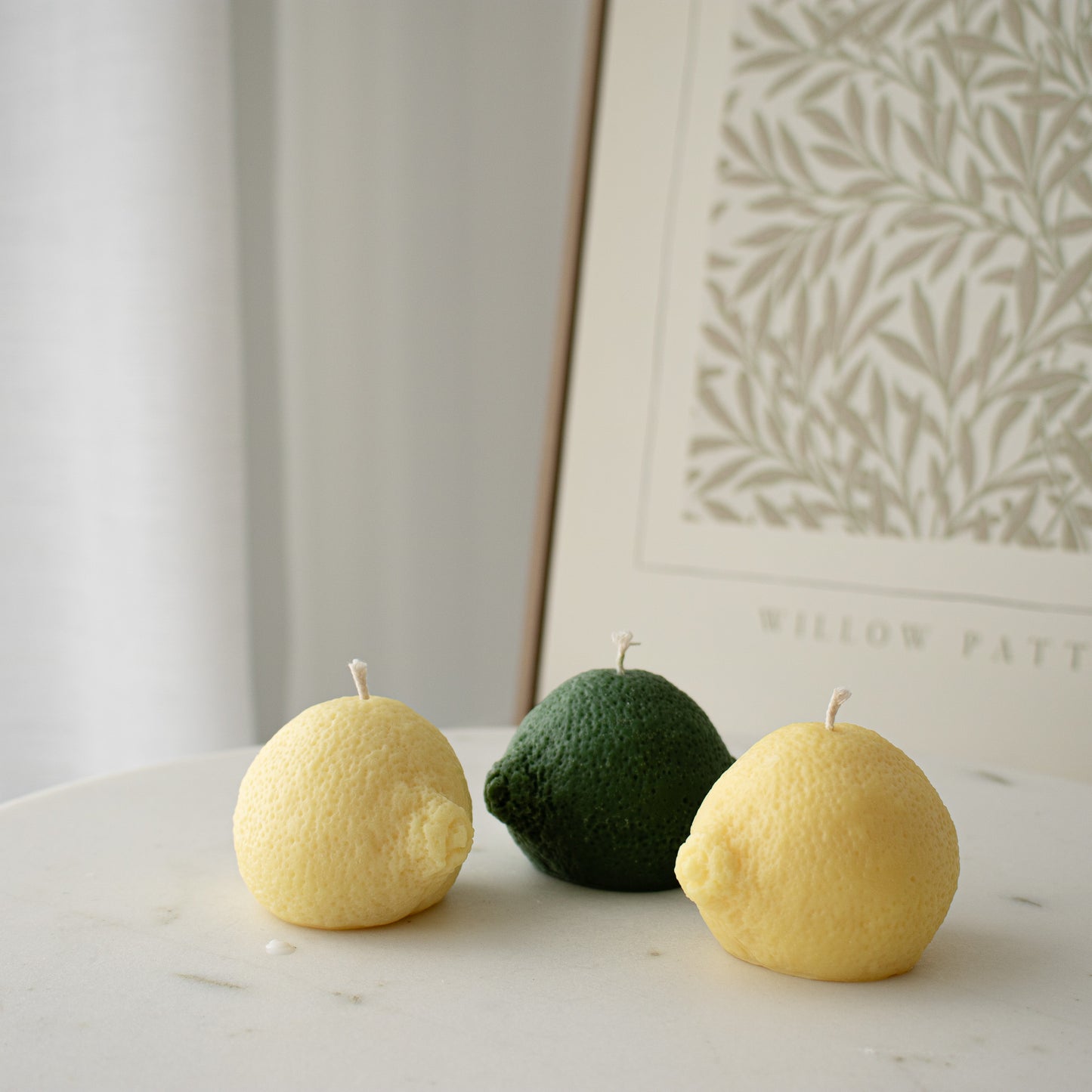 natural soy wax decorative lime candles
