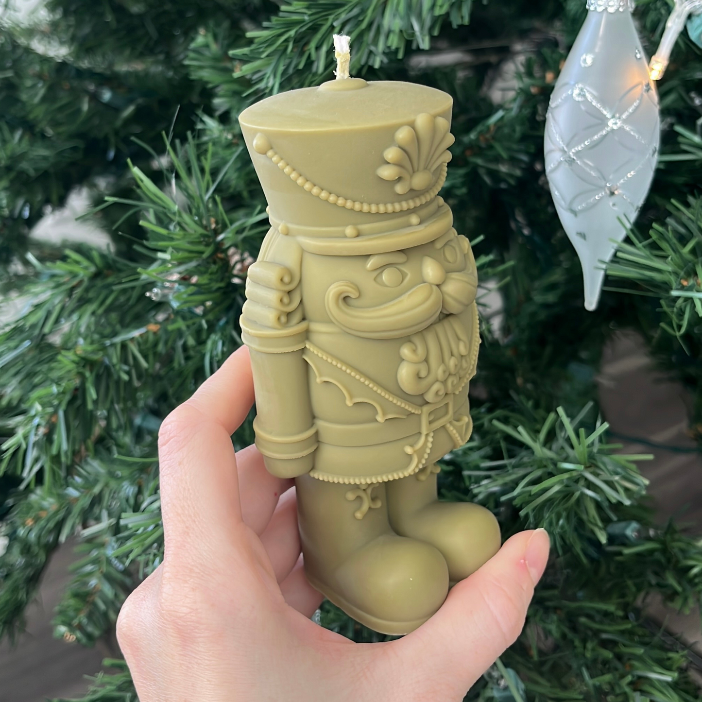 Nutcracker candle