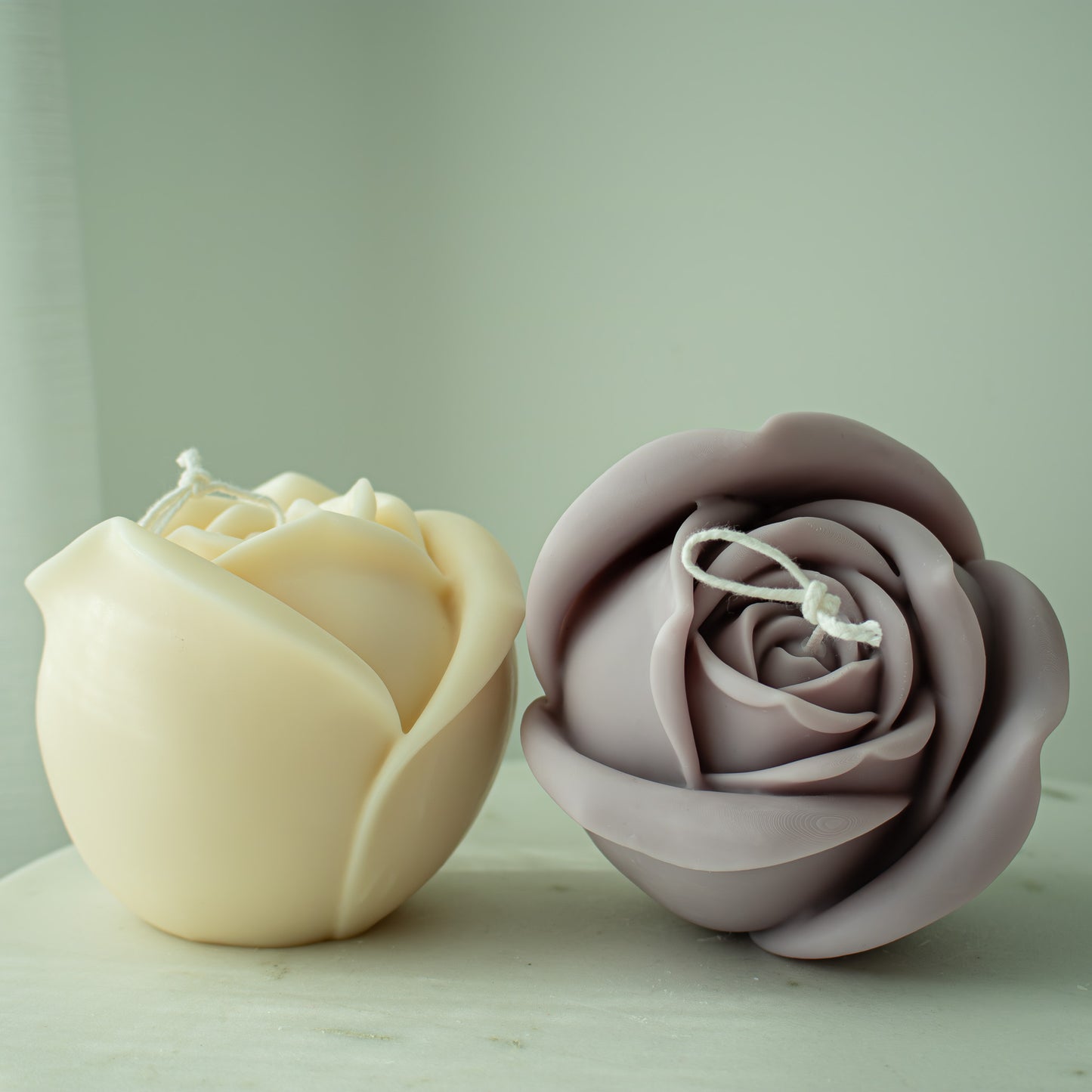 Rose Shaped Candles