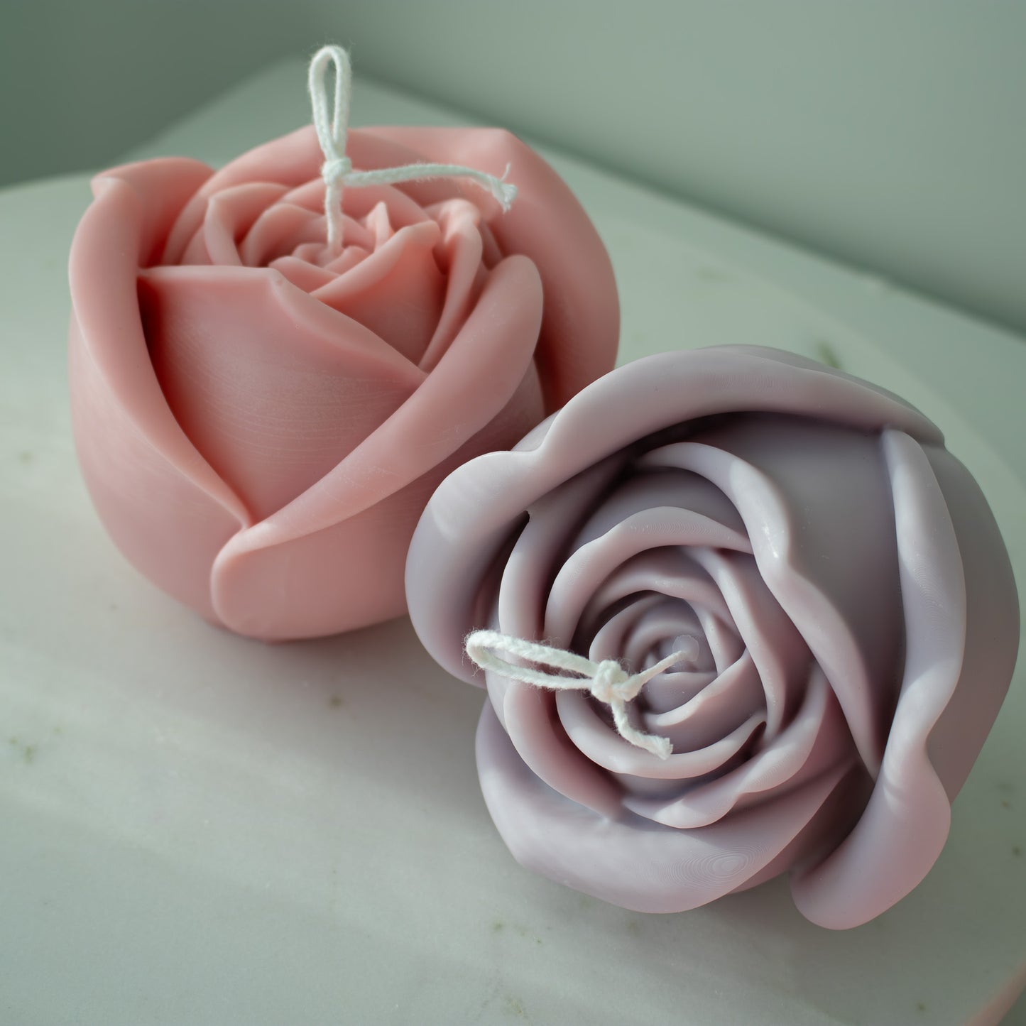 Large Rose Shaped Candle