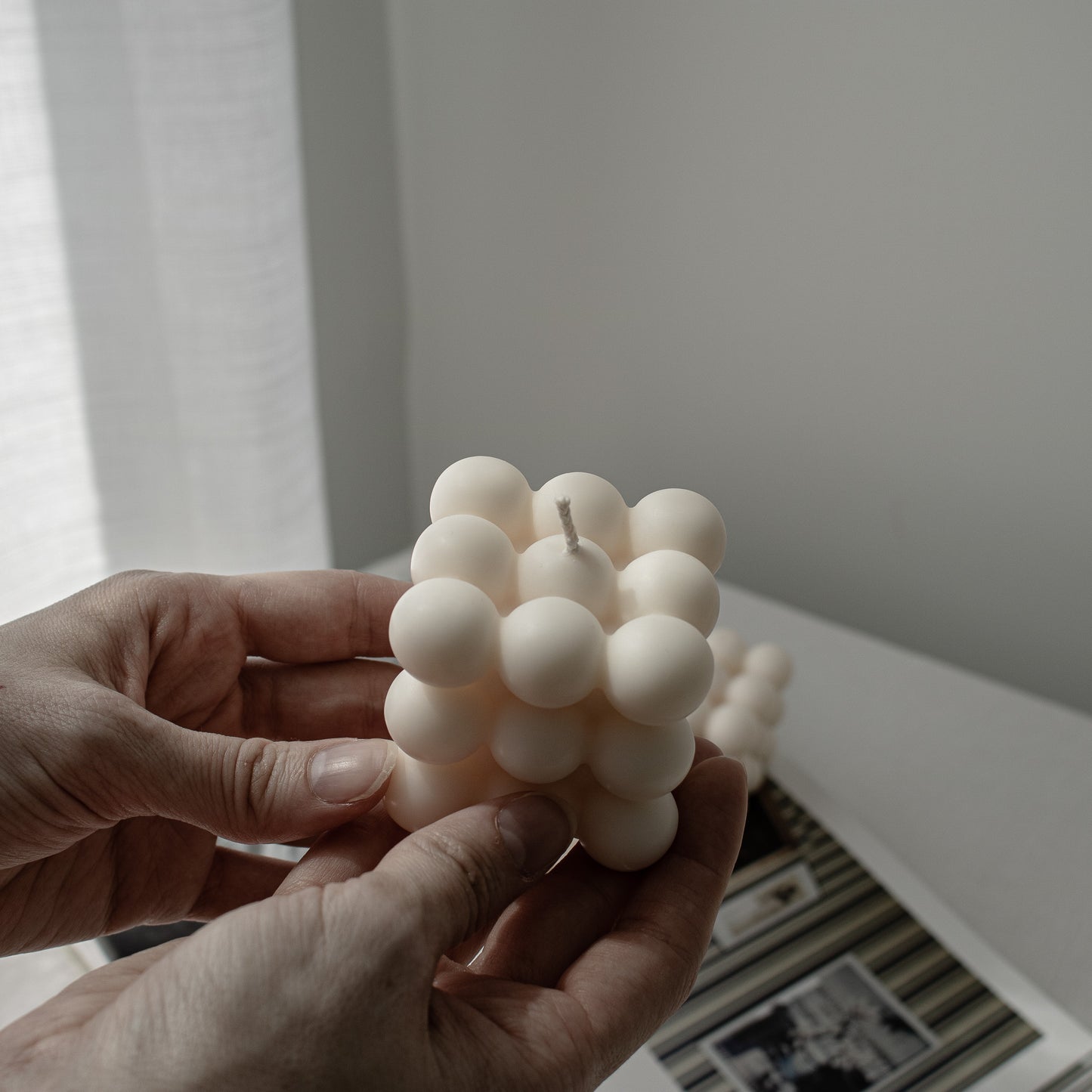 handmade elegant candle decor