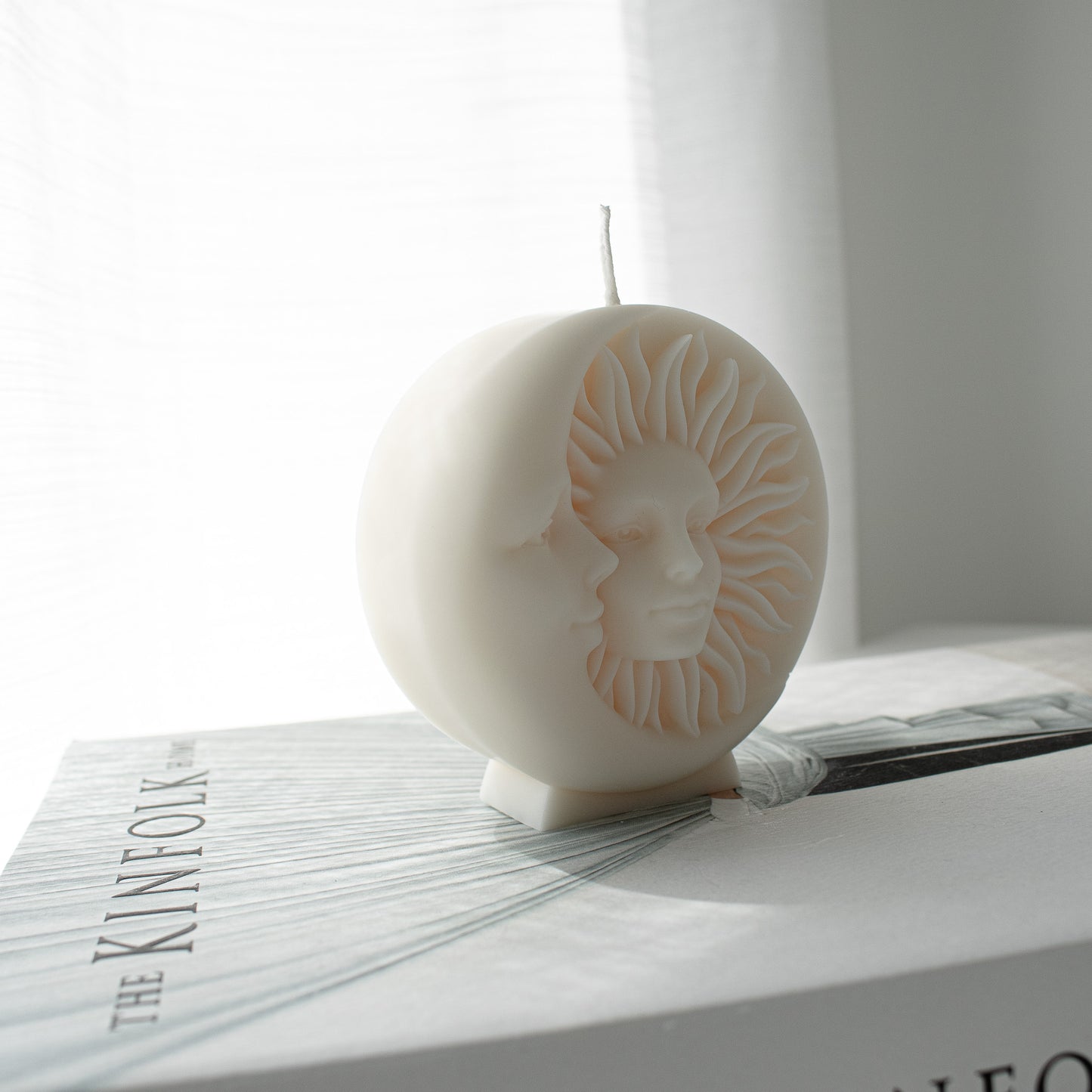 decorative celestial candle