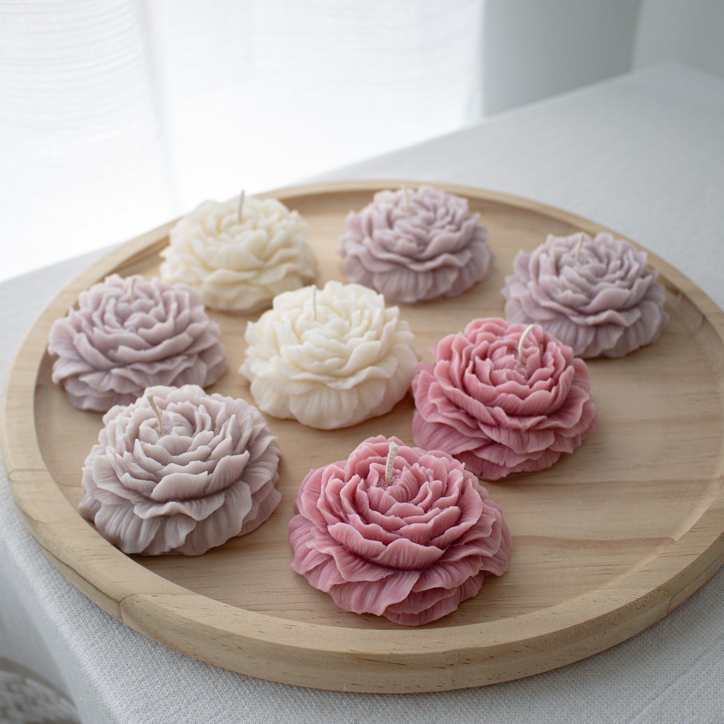 handmade summer bloom candles soy wax