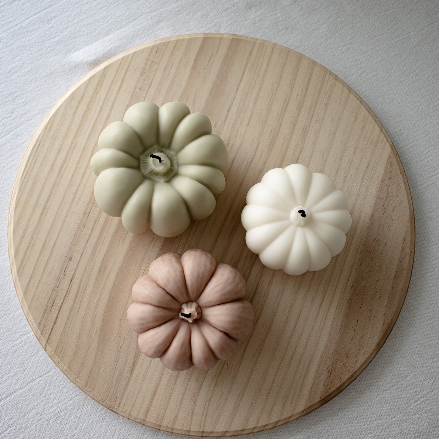 decorative autumn inspired pumpkin candle home decor