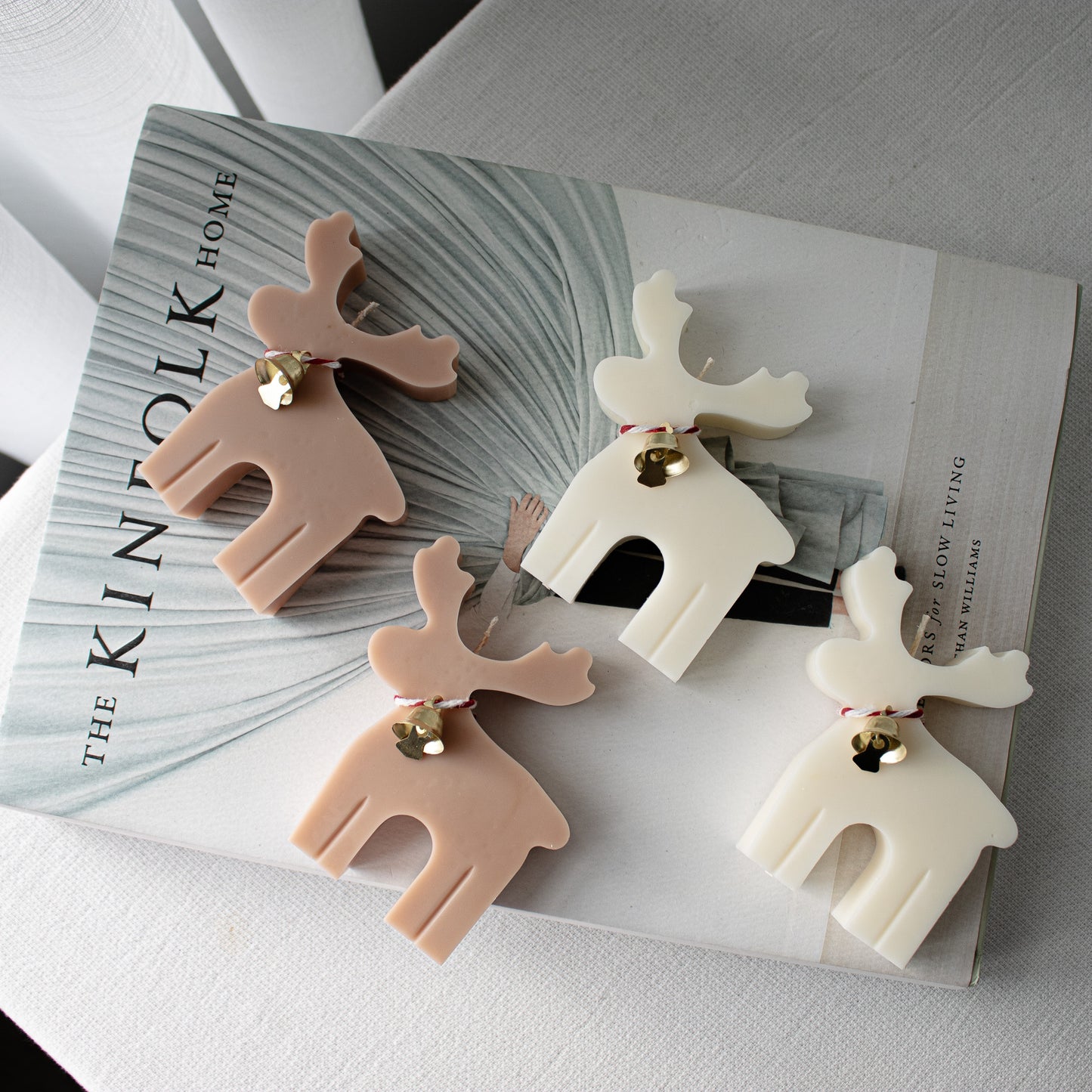 aesthetic winter scene candles