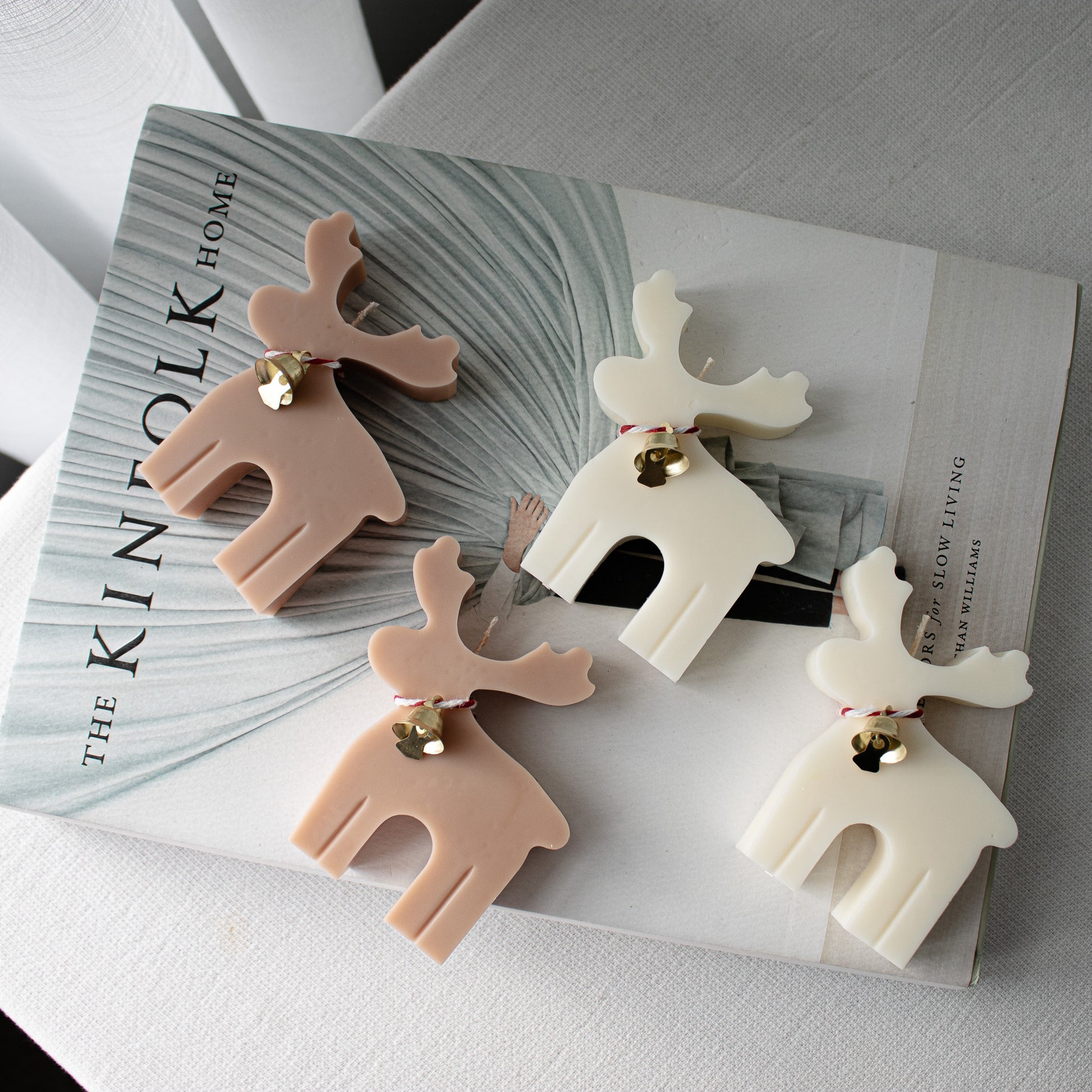 aesthetic winter scene candles