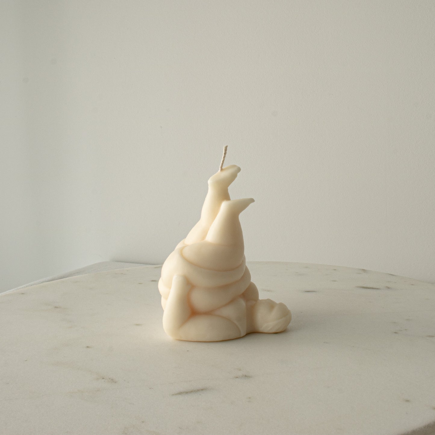 candle shaped like a woman doing yoga, Yoga Instructor Gift