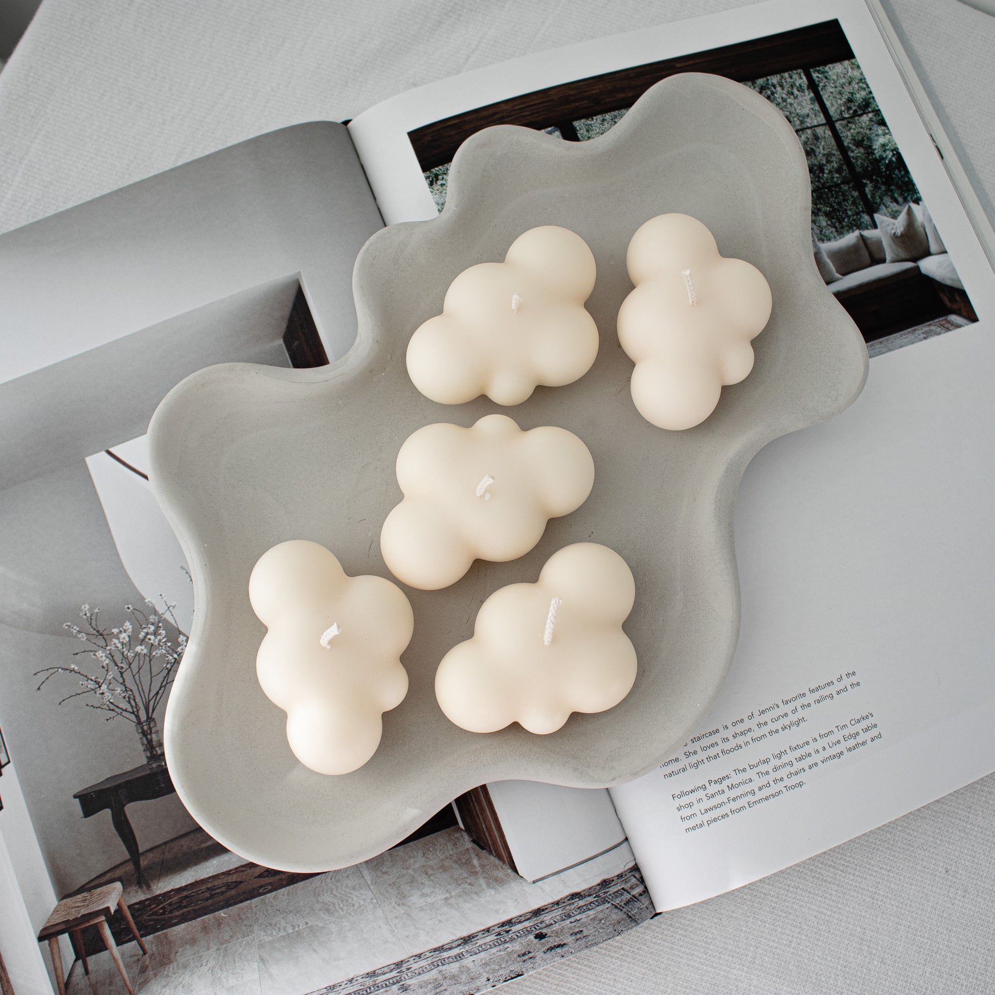 candle favors for parties, bridal showers, baptisms