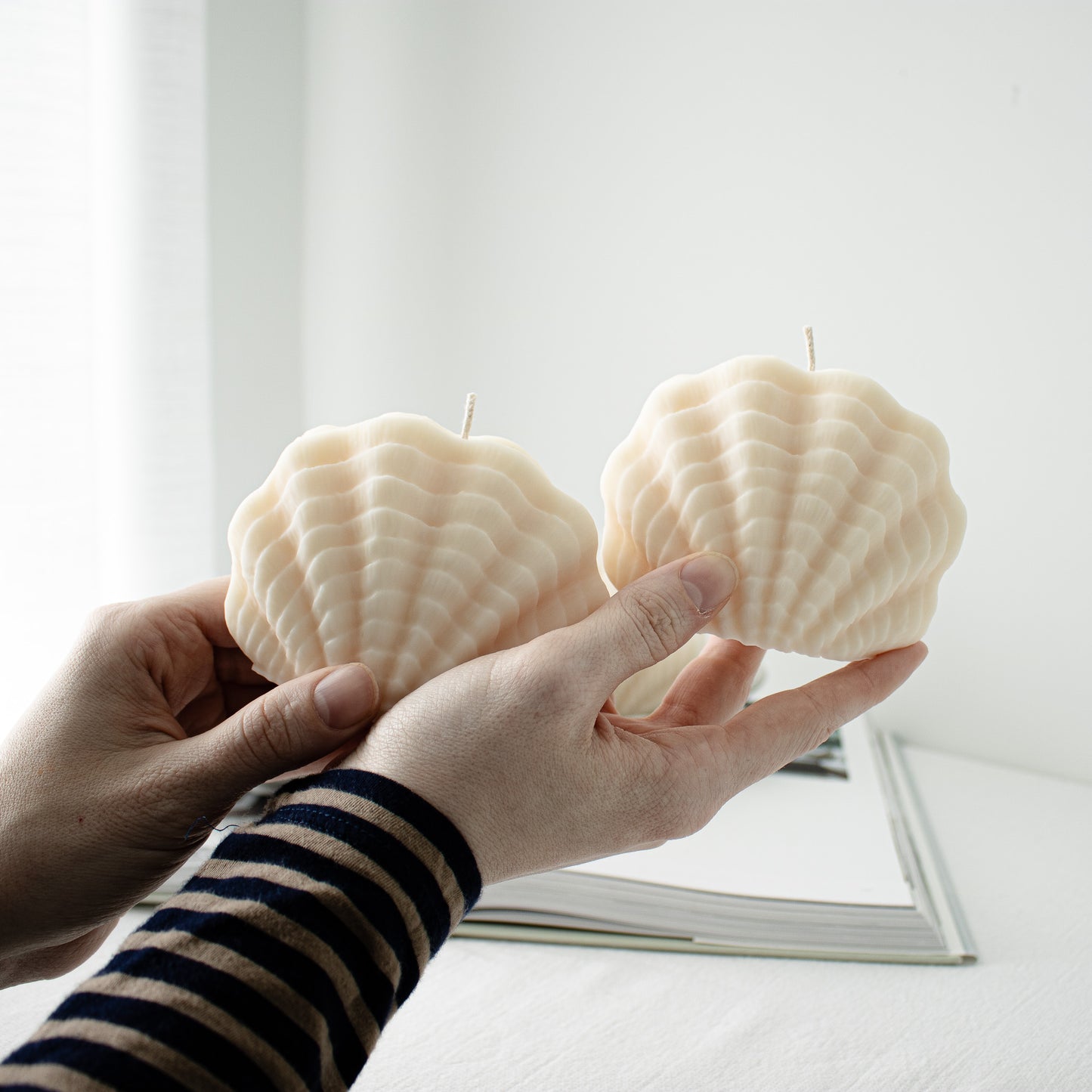 nautical home decor soy wax candle