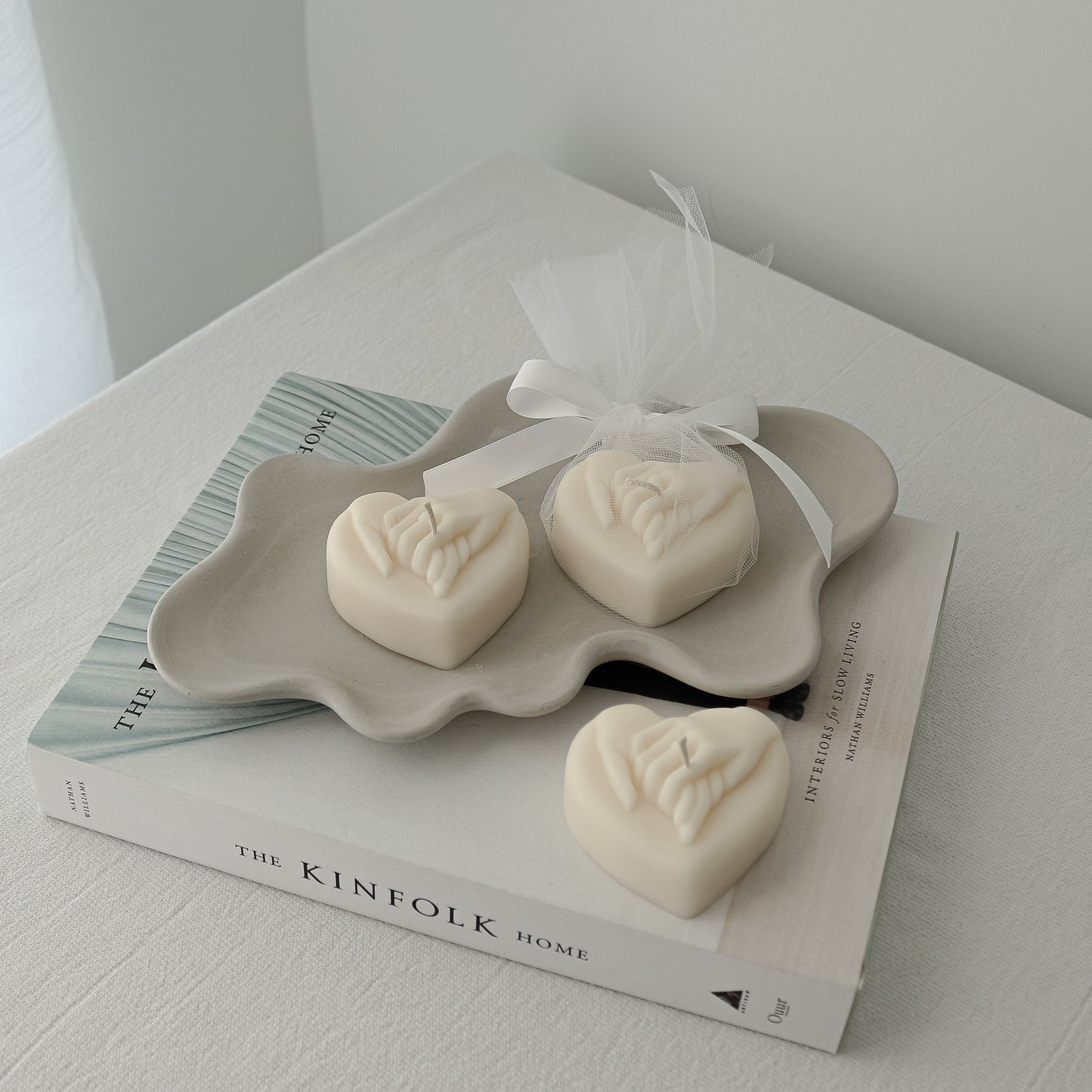 elegant soy wax candle favors