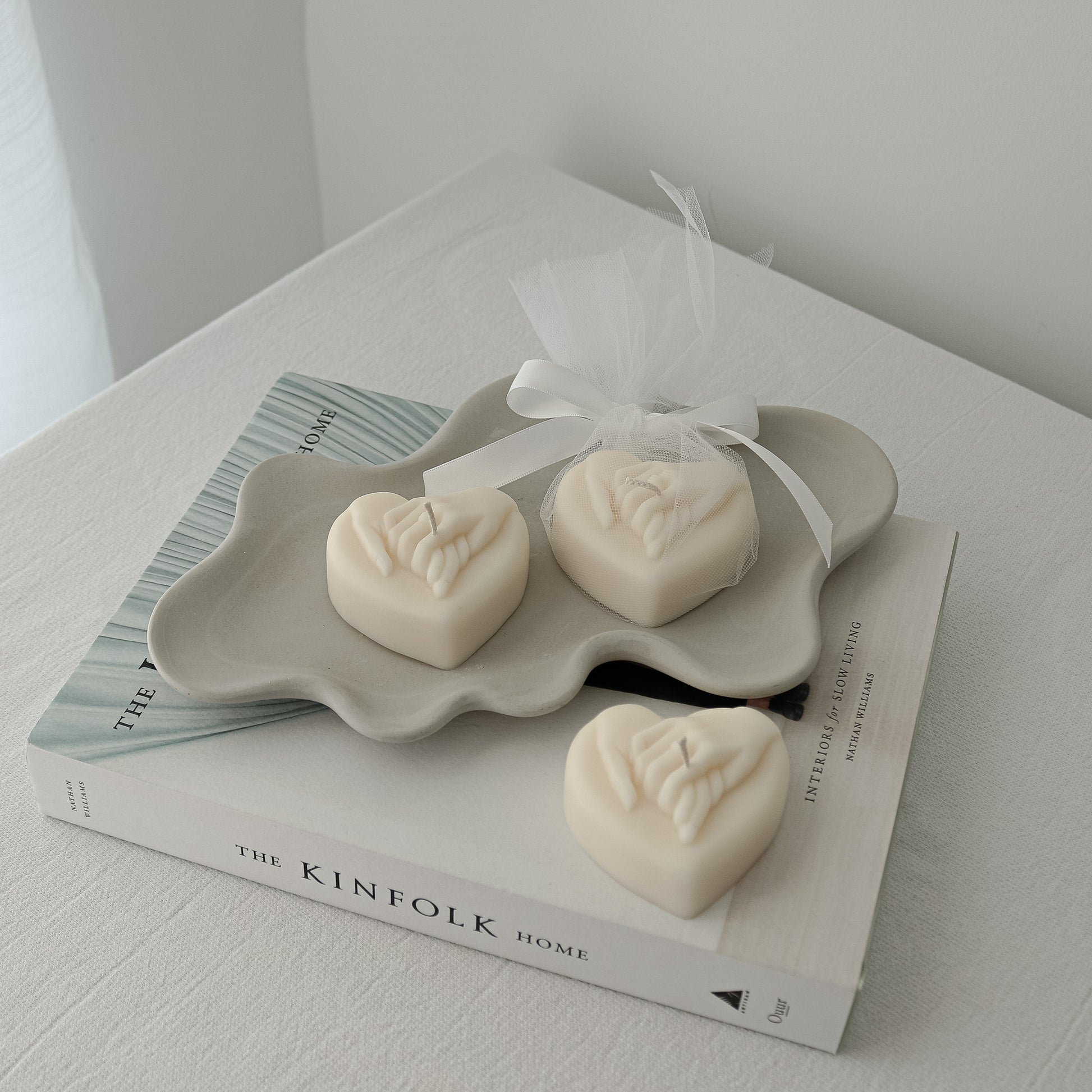 elegant soy wax candle favors