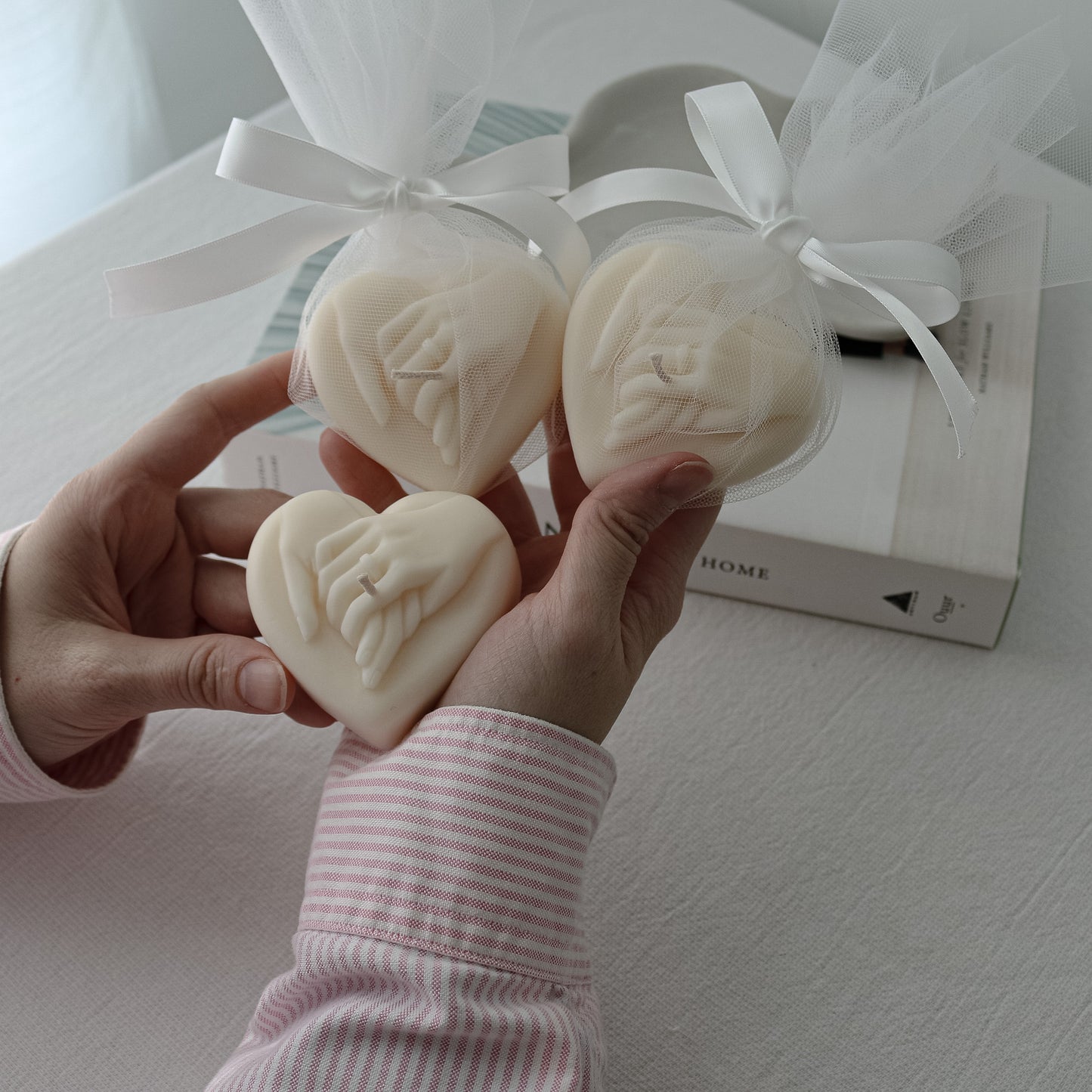 unscented elegant candles for wedding